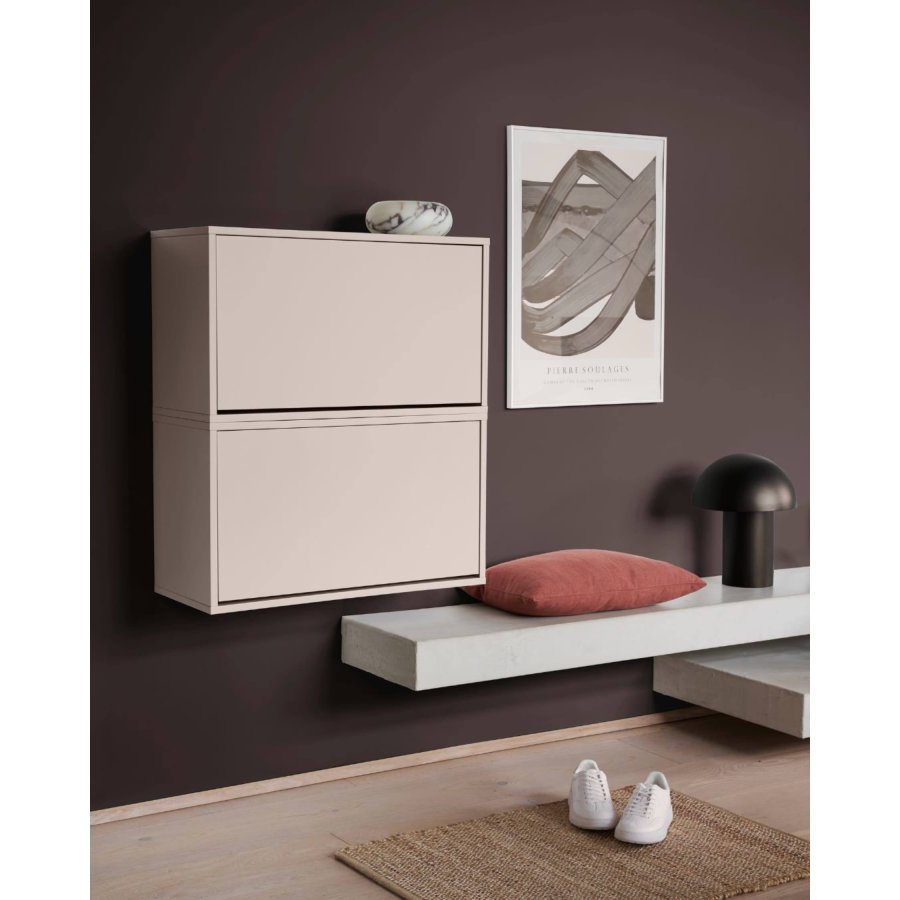 ReCollector Skoboks 70 cm, Silver Cloud Grey