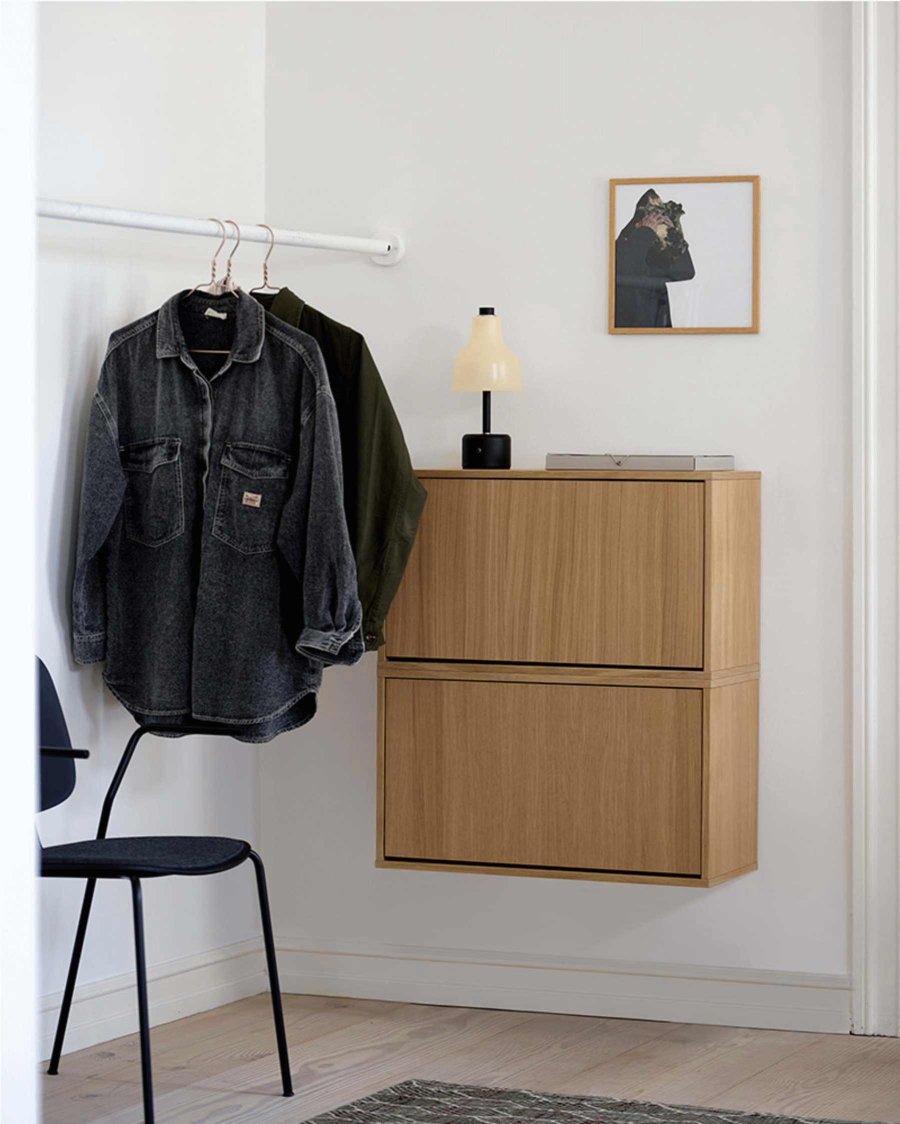 ReCollector Skoboks 70 cm, Warm Oak