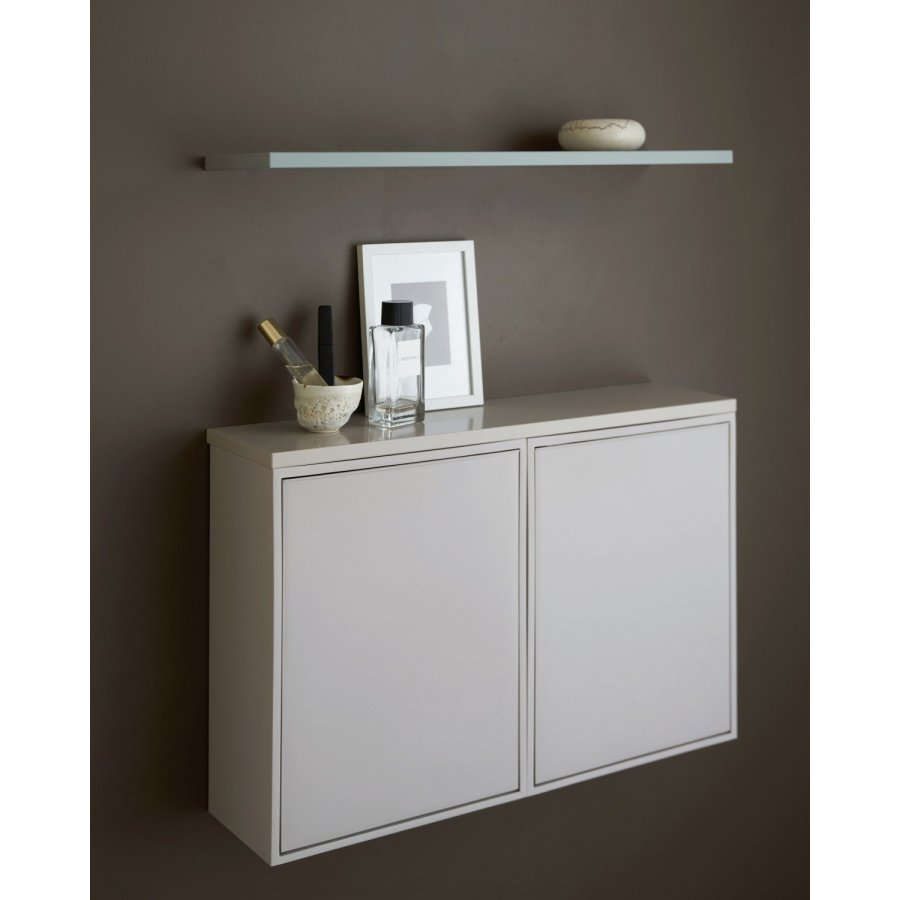 Recollector Edge Schweberegal 60 cm, Silver Cloud Grey