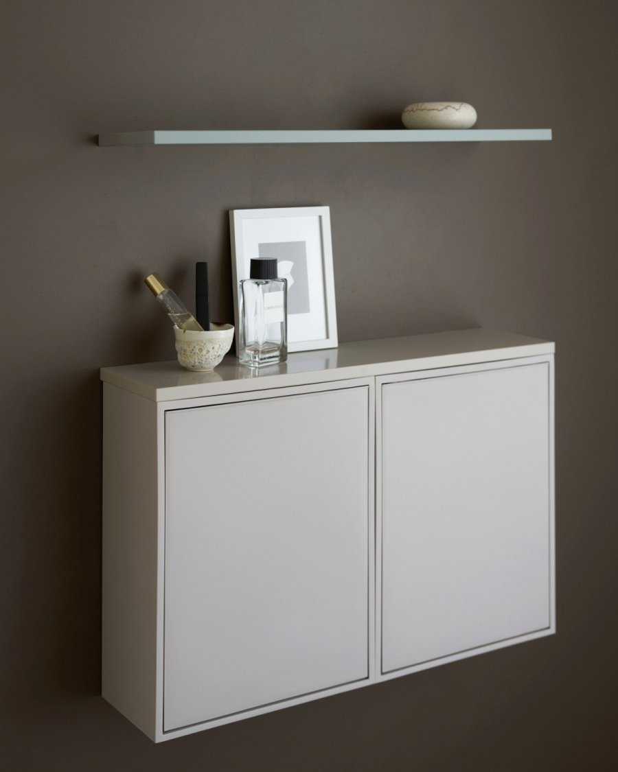 Recollector Edge Schweberegal 60 cm, Silver Cloud Grey