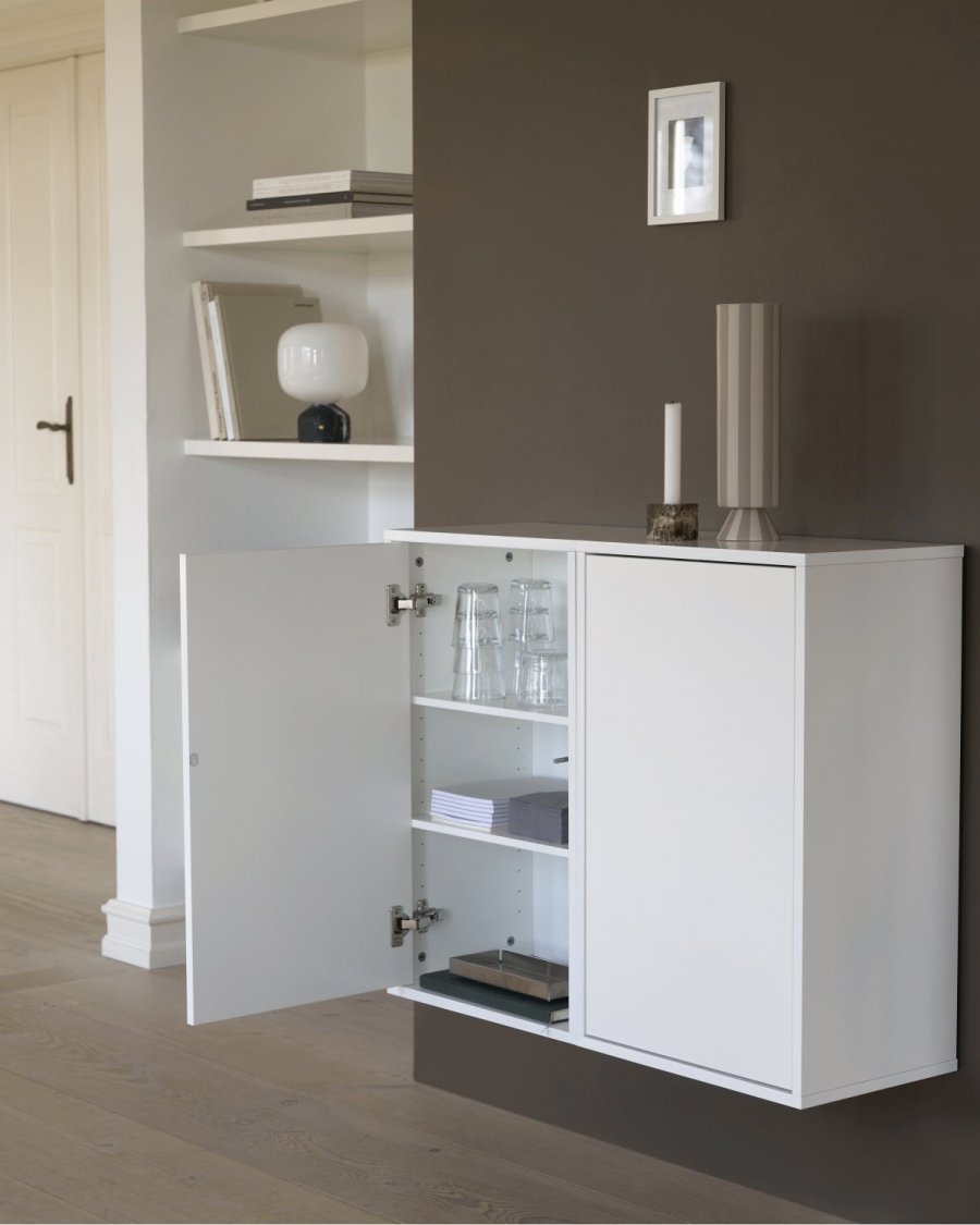 ReCollector WallCabinet Wandschrank 70x43 cm, Brilliant White
