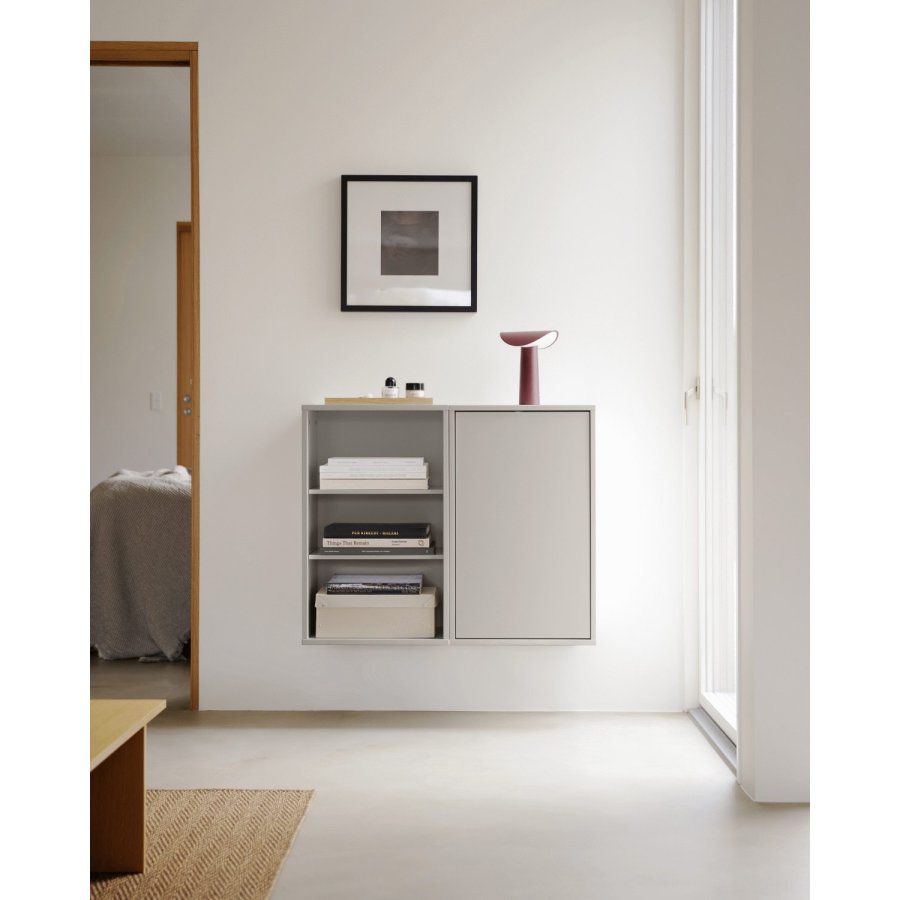 ReCollector WallCabinet Wandschrank 70x43 cm, Silver Cloud Grey