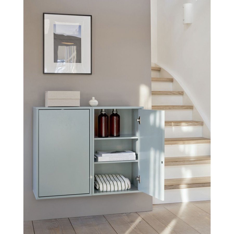 ReCollector WallCabinet Wandschrank 70x43 cm, Iron Blue