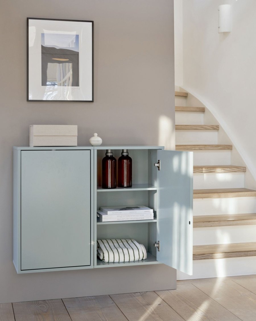 ReCollector WallCabinet Wandschrank 70x43 cm, Iron Blue