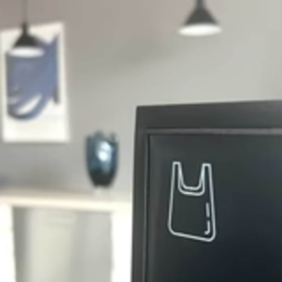ReCollector Klistermrker t. Affaldssortering, Hvid