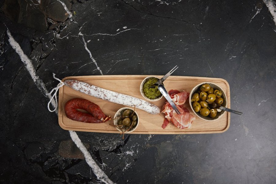 RISVIG Quuarc Servierbrett 54x18 cm, Eiche