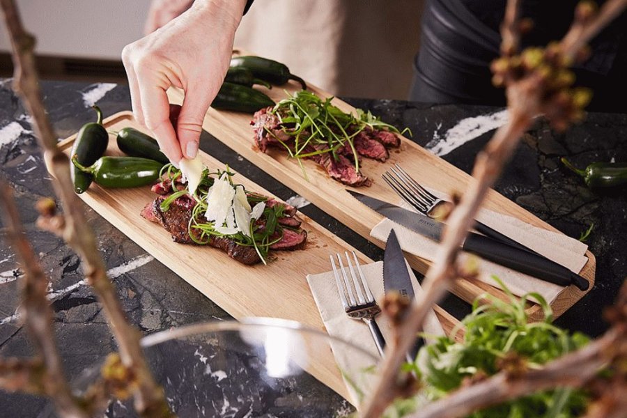 RISVIG Quuarc Servierbrett 54x18 cm, Eiche