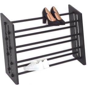 Roon & Rahn Moodstand Skostativ 98 cm, Sort Specialmalet Eg