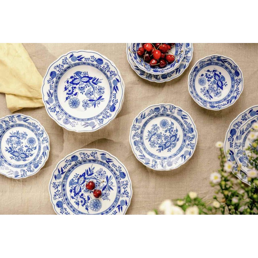 Hutschenreuther Blau Zwiebelmuster Tallerken 24,5 cm, Bl�