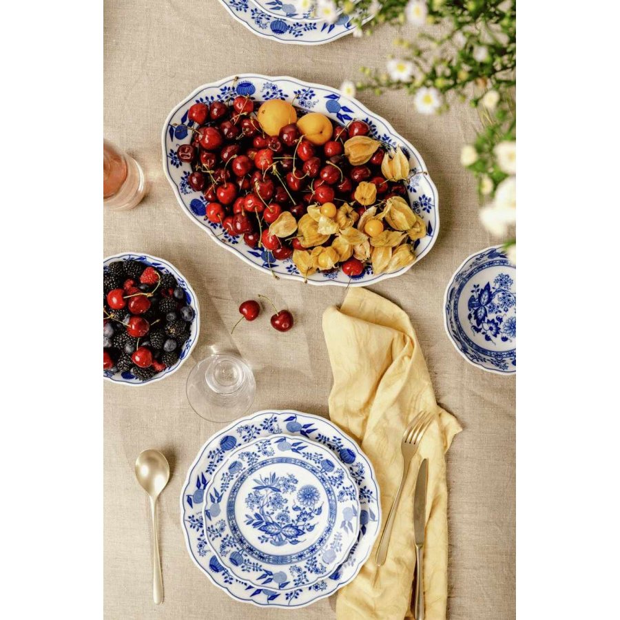 Hutschenreuther Blau Zwiebelmuster Tallerken 24,5 cm, Bl�