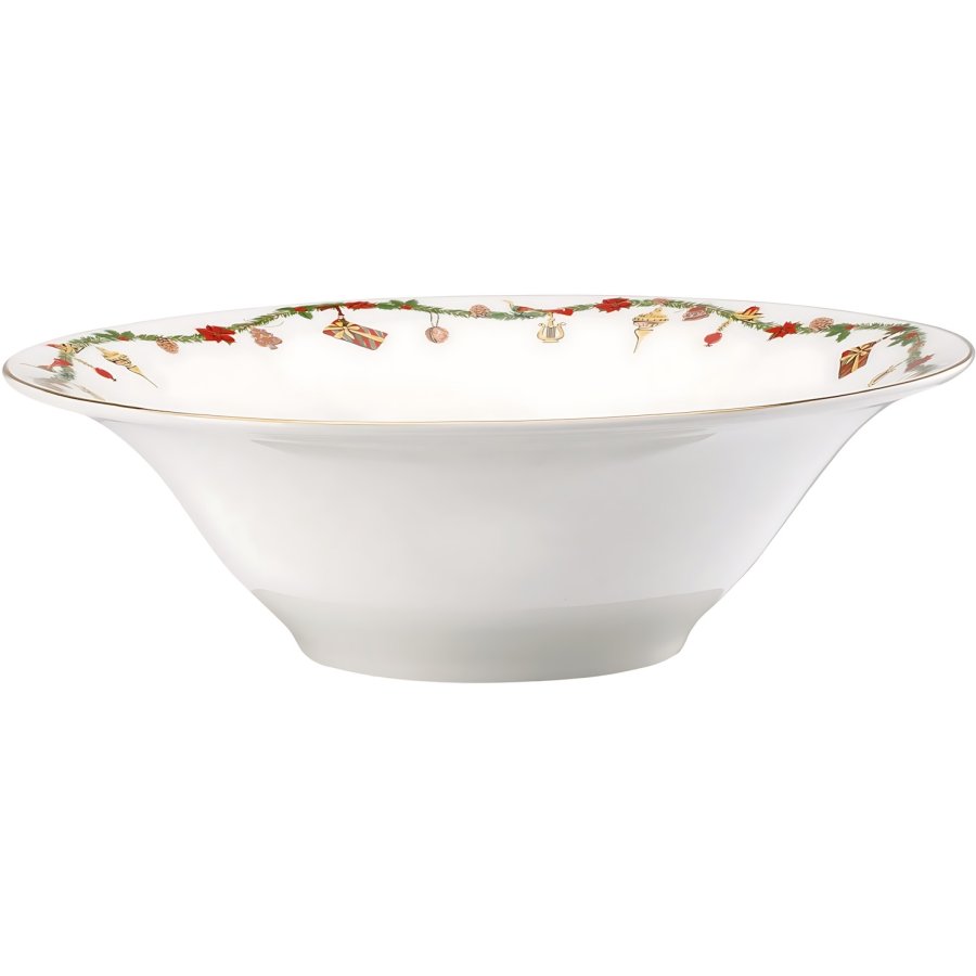 Hutschenreuther Nora Christmas Sk�l �26,2 cm, Hvid