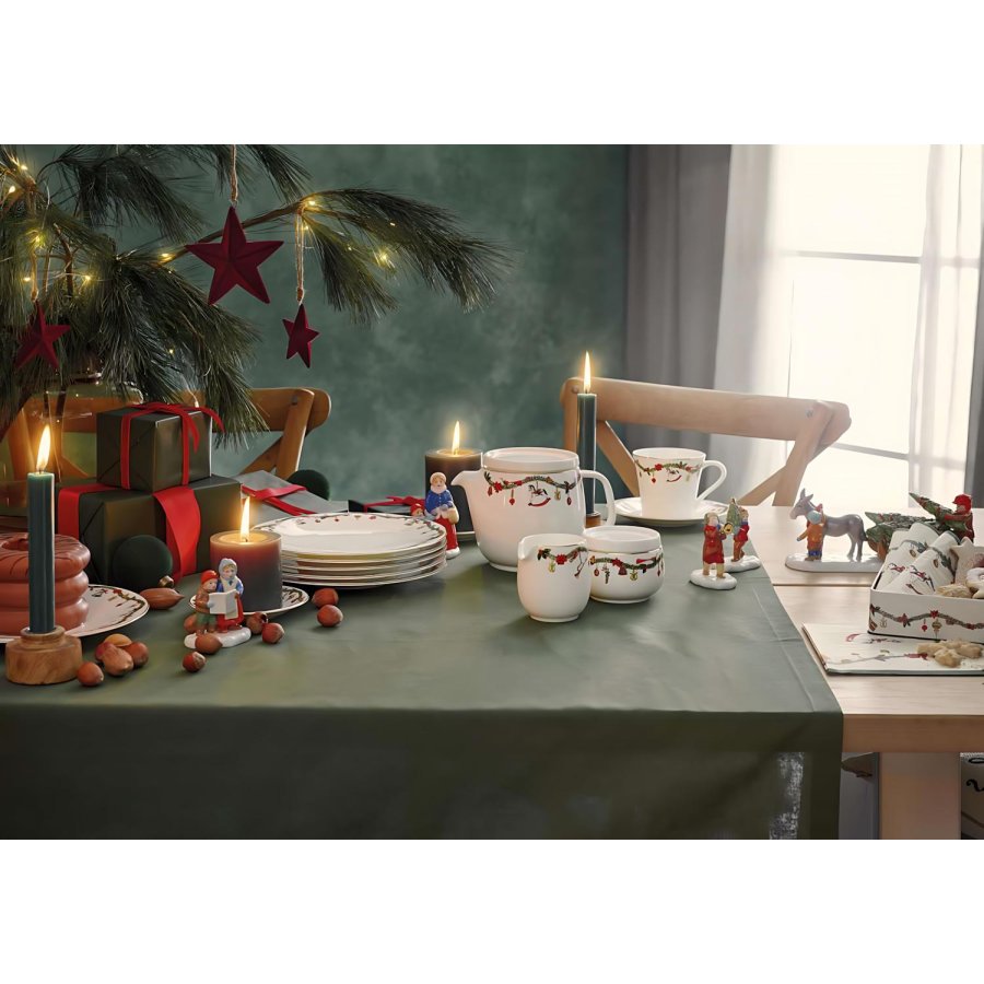 Hutschenreuther Nora Christmas Tekande 0,7 L, Hvid