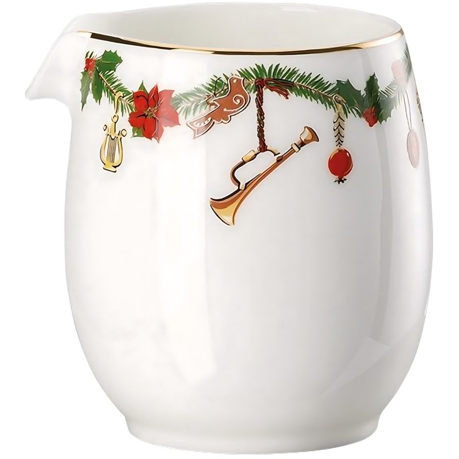 Hutschenreuther Nora Christmas M�lkekande 15 cl, Hvid