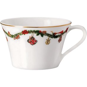 Hutschenreuther Nora Christmas Te-/Cappuccinokop 25 cl, Hvid
