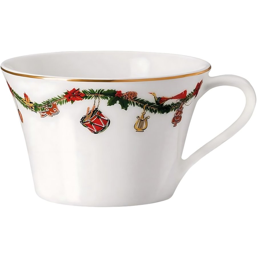 Hutschenreuther Nora Christmas Te-/Cappuccinokop 25 cl, Hvid