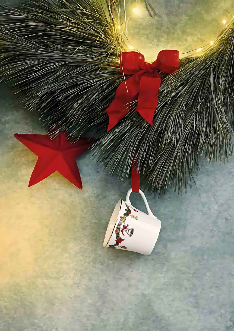 Hutschenreuther Nora Christmas Espressokop 9 cl, Hvid