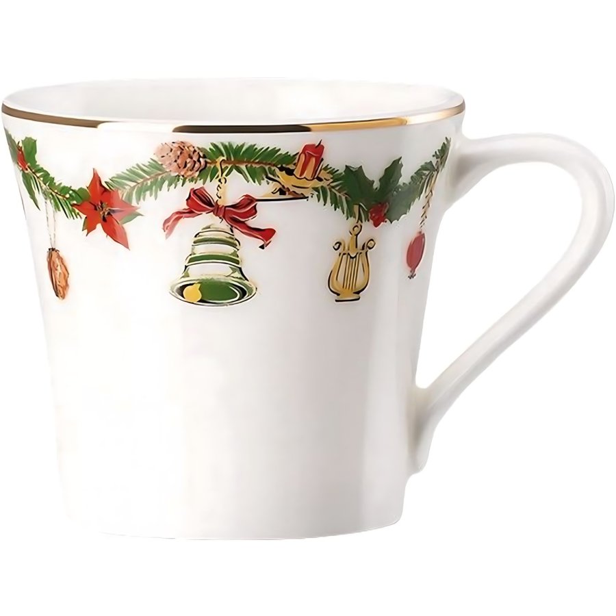 Hutschenreuther Nora Christmas Espressokop 9 cl, Hvid