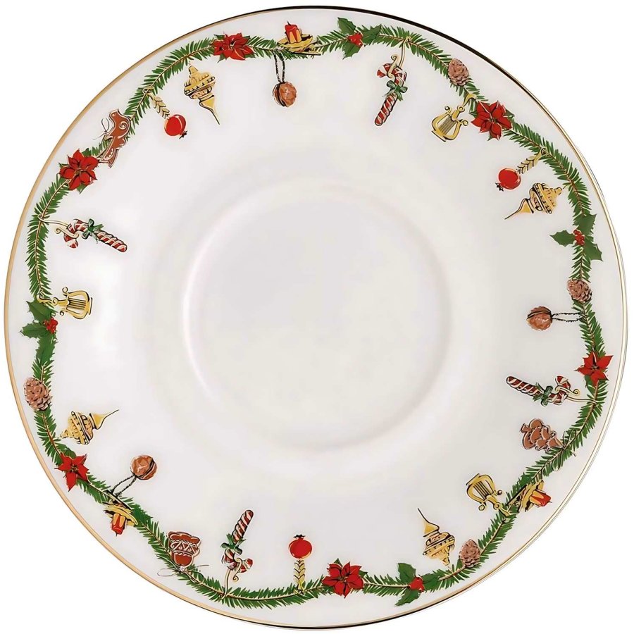 Hutschenreuther Nora Christmas Underkop 16,1 cm, Hvid