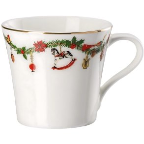 Hutschenreuther Nora Christmas Kop 28 cl, Hvid