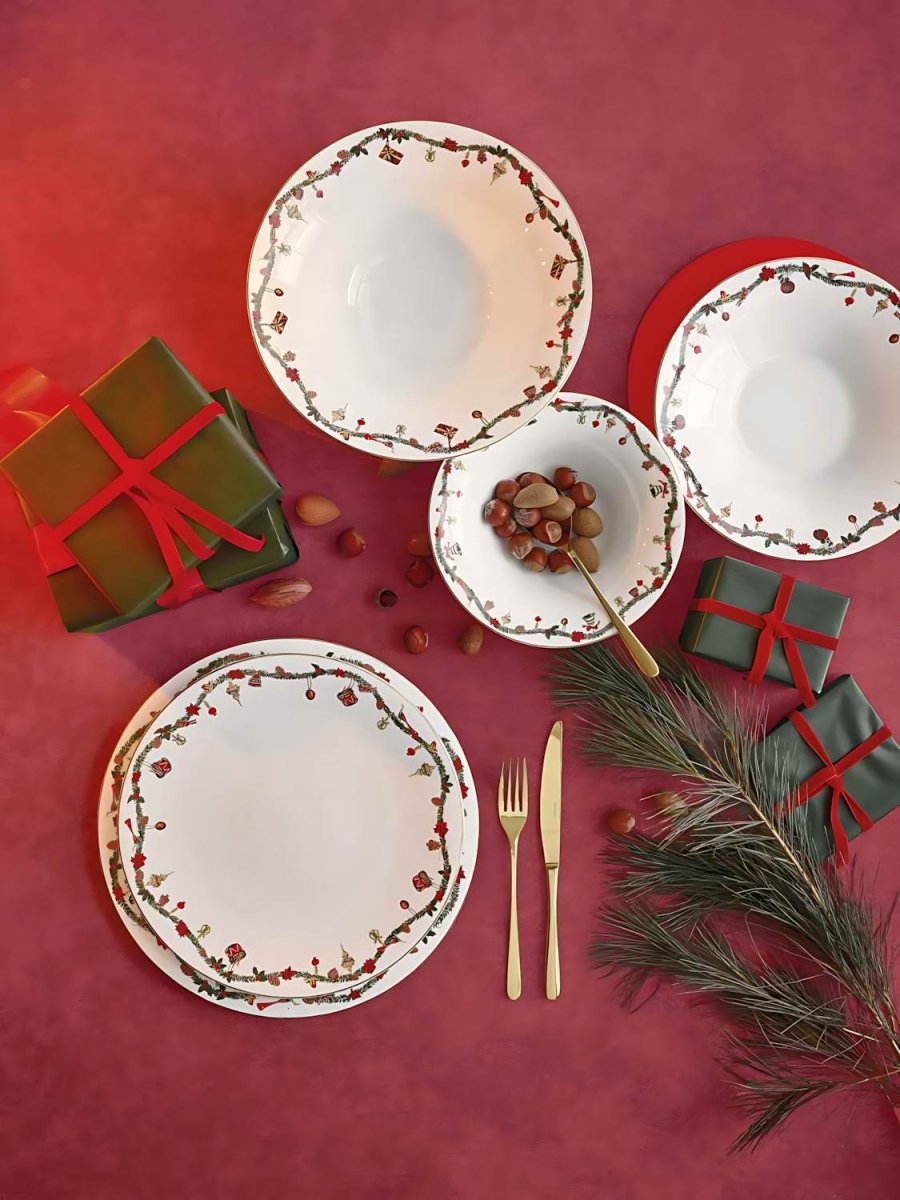 Hutschenreuther Nora Christmas Sk�l �20,4 cm, Hvid
