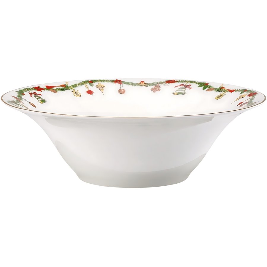 Hutschenreuther Nora Christmas Sk�l �20,4 cm, Hvid