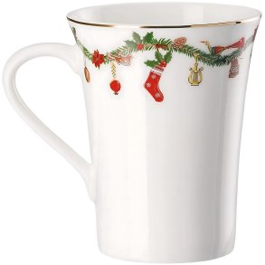 Hutschenreuther Nora Christmas Kop 40 cl, Hvid