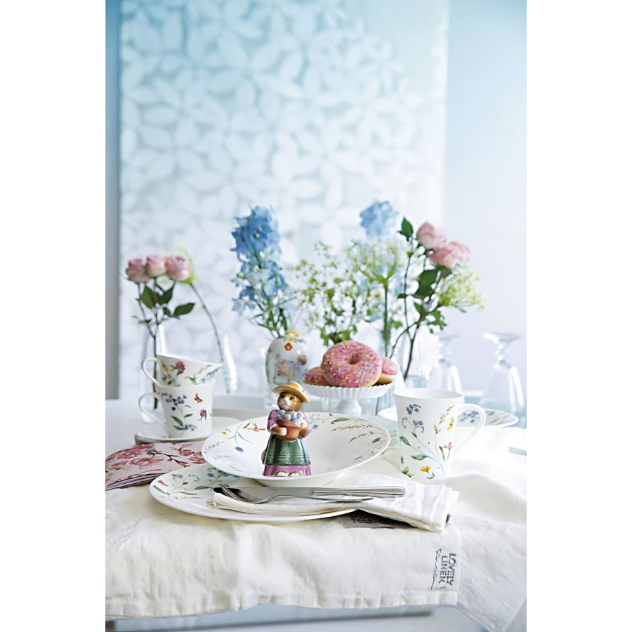Hutschenreuther Nora Spring Vibes Dyb Tallerken 24,4 cm, Hvid