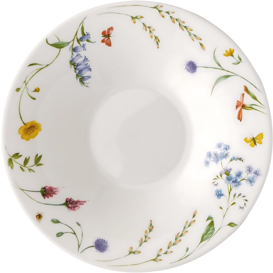 Hutschenreuther Nora Spring Vibes Dyb Tallerken 24,4 cm, Hvid
