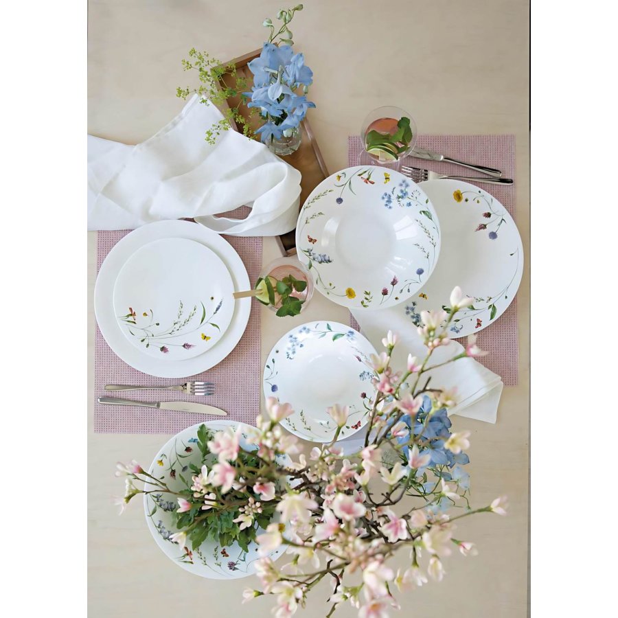 Hutschenreuther Nora Spring Vibes Tallerken 21,5 cm, Hvid