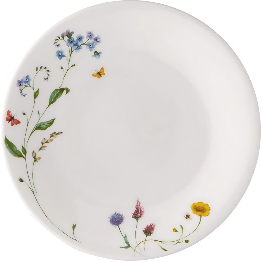 Hutschenreuther Nora Spring Vibes Tallerken 28 cm, Hvid