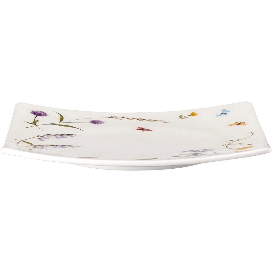 Hutschenreuther Nora Spring Vibes Square Serveringsfad 23x23 cm, Hvid