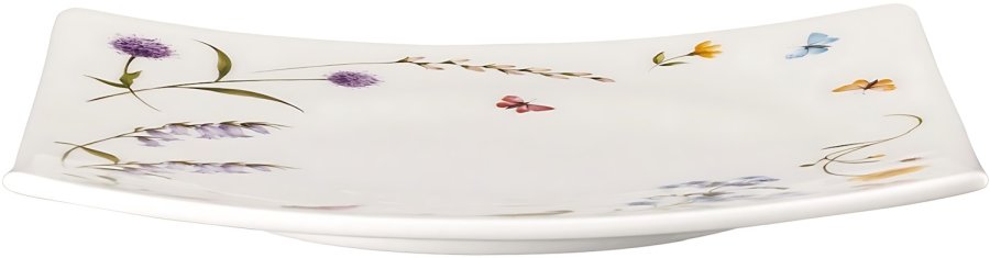 Hutschenreuther Nora Spring Vibes Square Serveringsfad 23x23 cm, Hvid