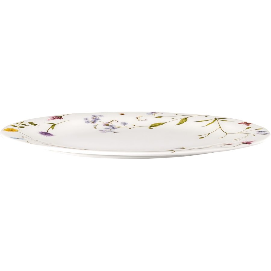 Hutschenreuther Nora Spring Vibes Oval Serveringsfad 23x23 cm, Hvid