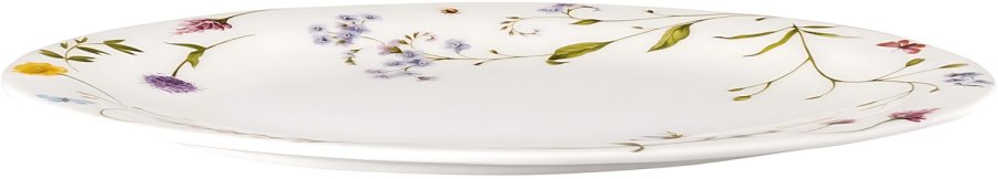 Hutschenreuther Nora Spring Vibes Oval Serveringsfad 23x23 cm, Hvid