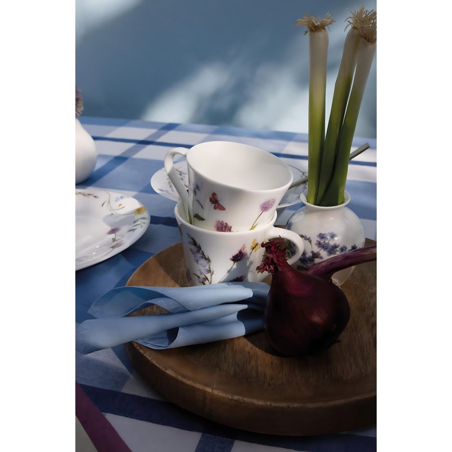 Hutschenreuther Nora Spring Vibes Te-/Cappuccinokop 25 cl, Hvid