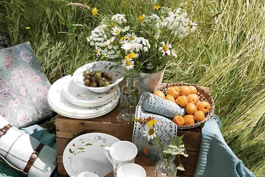Hutschenreuther Nora Spring Vibes Sk�l �20,4 cm, Hvid
