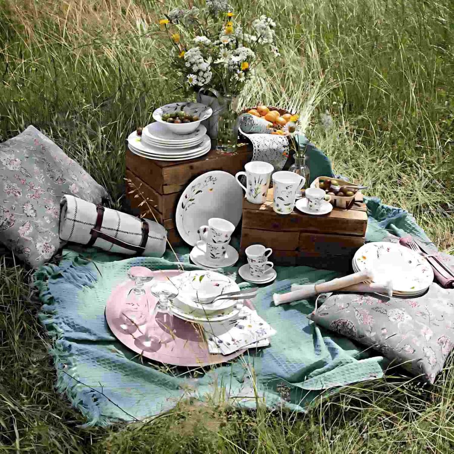 Hutschenreuther Nora Spring Vibes Sk�l �20,4 cm, Hvid