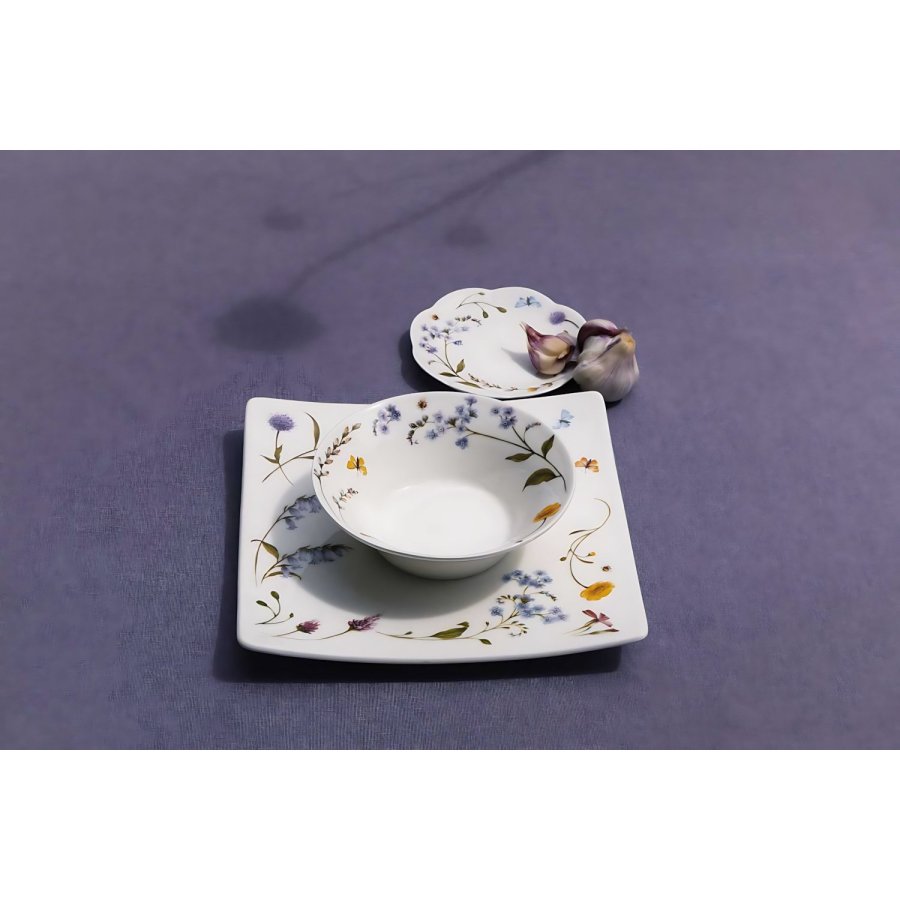 Hutschenreuther Nora Spring Vibes Sk�l �12,5 cm, Hvid