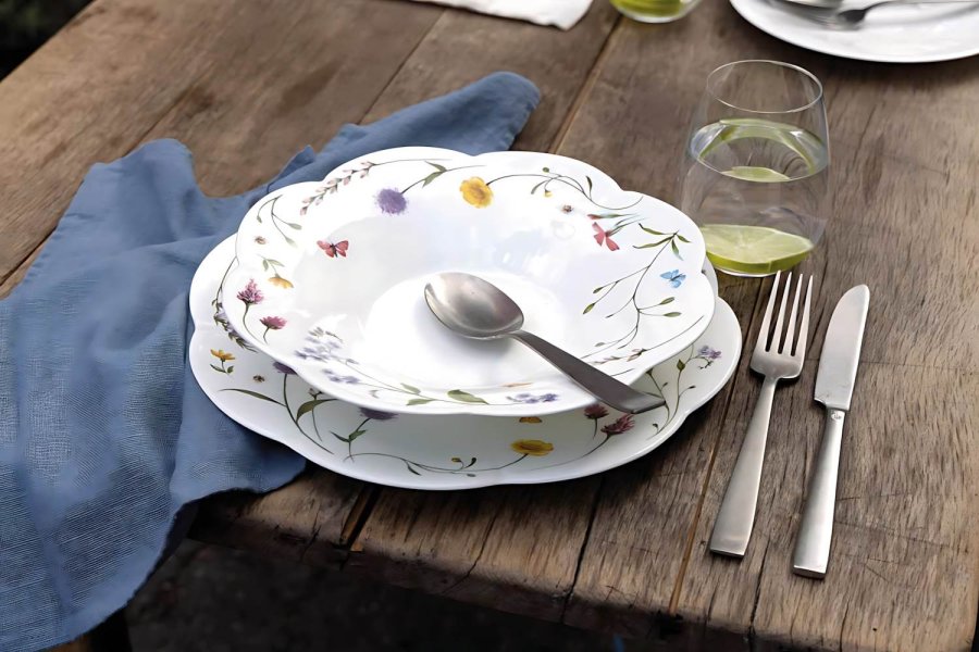 Hutschenreuther Nora Spring Vibes Serveringsfad 28,3 cm, Hvid
