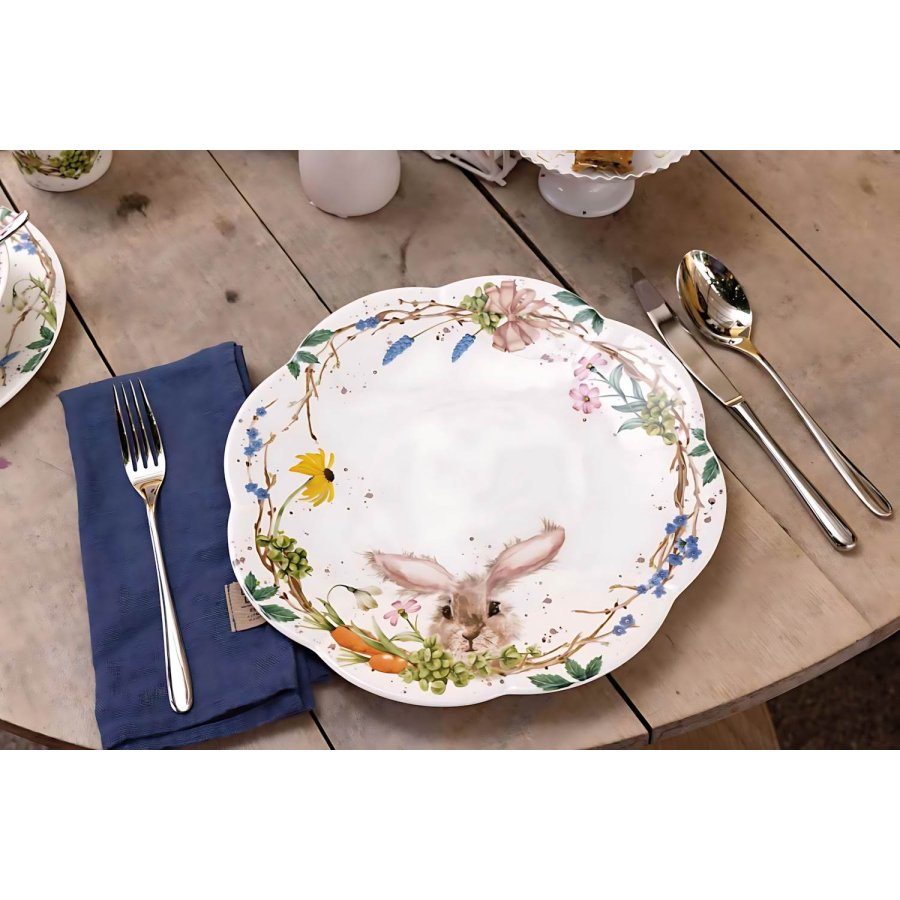 Hutschenreuther Nora Sweet Easter Serveringsfad 28,3 cm, Hvid