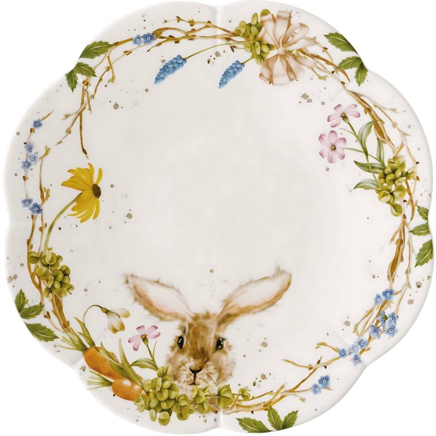 Hutschenreuther Nora Sweet Easter Serveringsfad 28,3 cm, Hvid