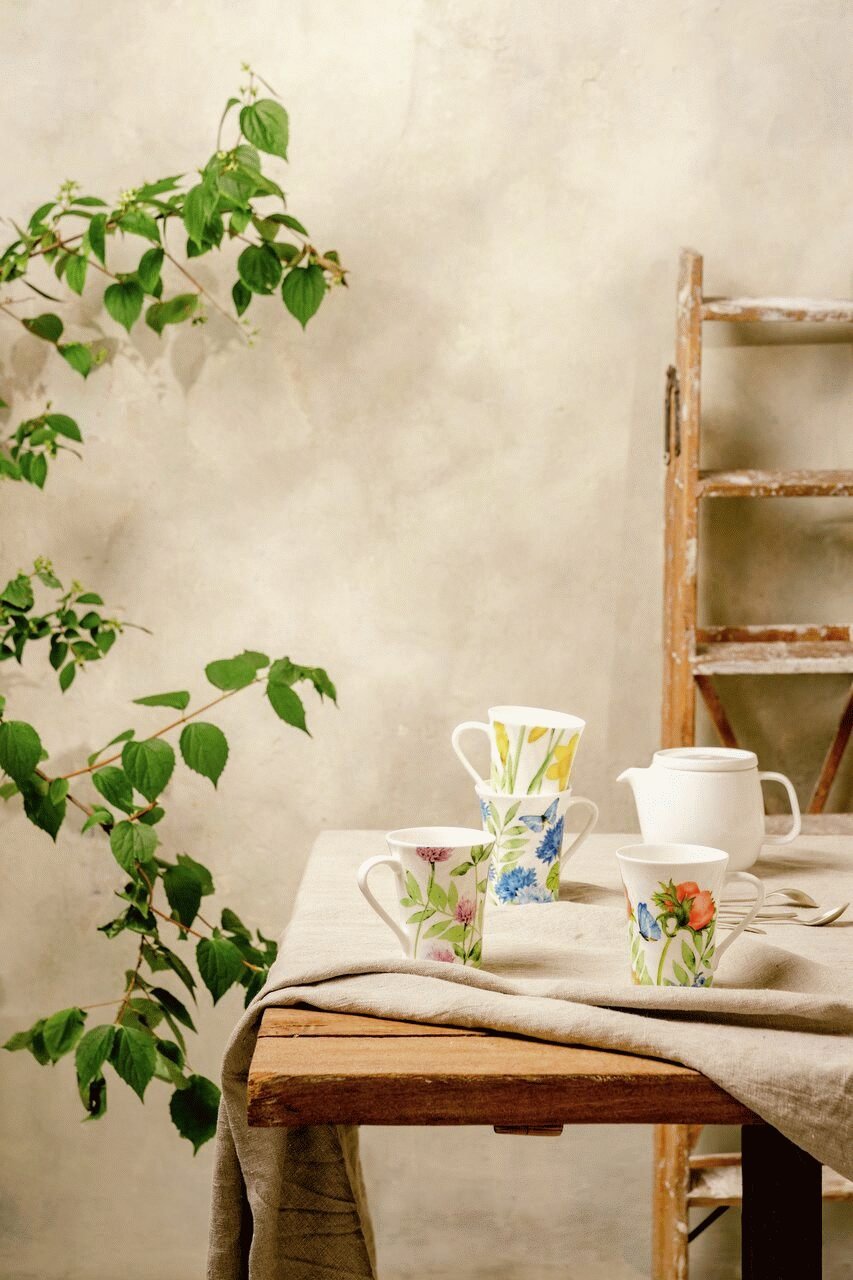 Hutschenreuther Nora Wild Flowers Kop 40 cl, P�skelilje