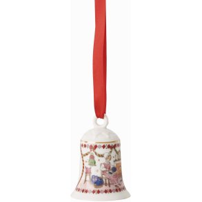 Hutschenreuther Christmas 2026 Kerstklok H7,5 cm, Kerstfeest/Wit