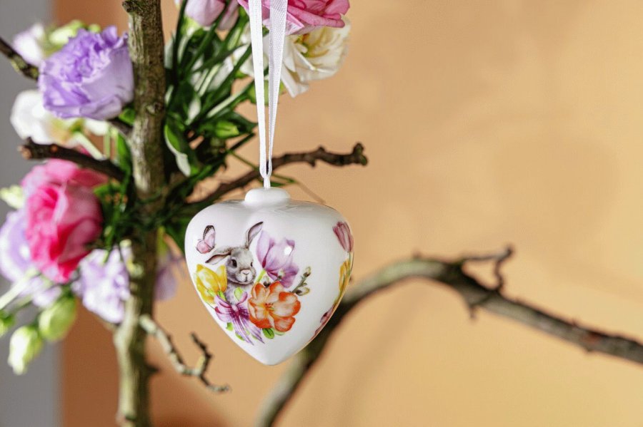 Hutschenreuther Collector's Items P�skehjerte 2026 H7,1 cm, Multi