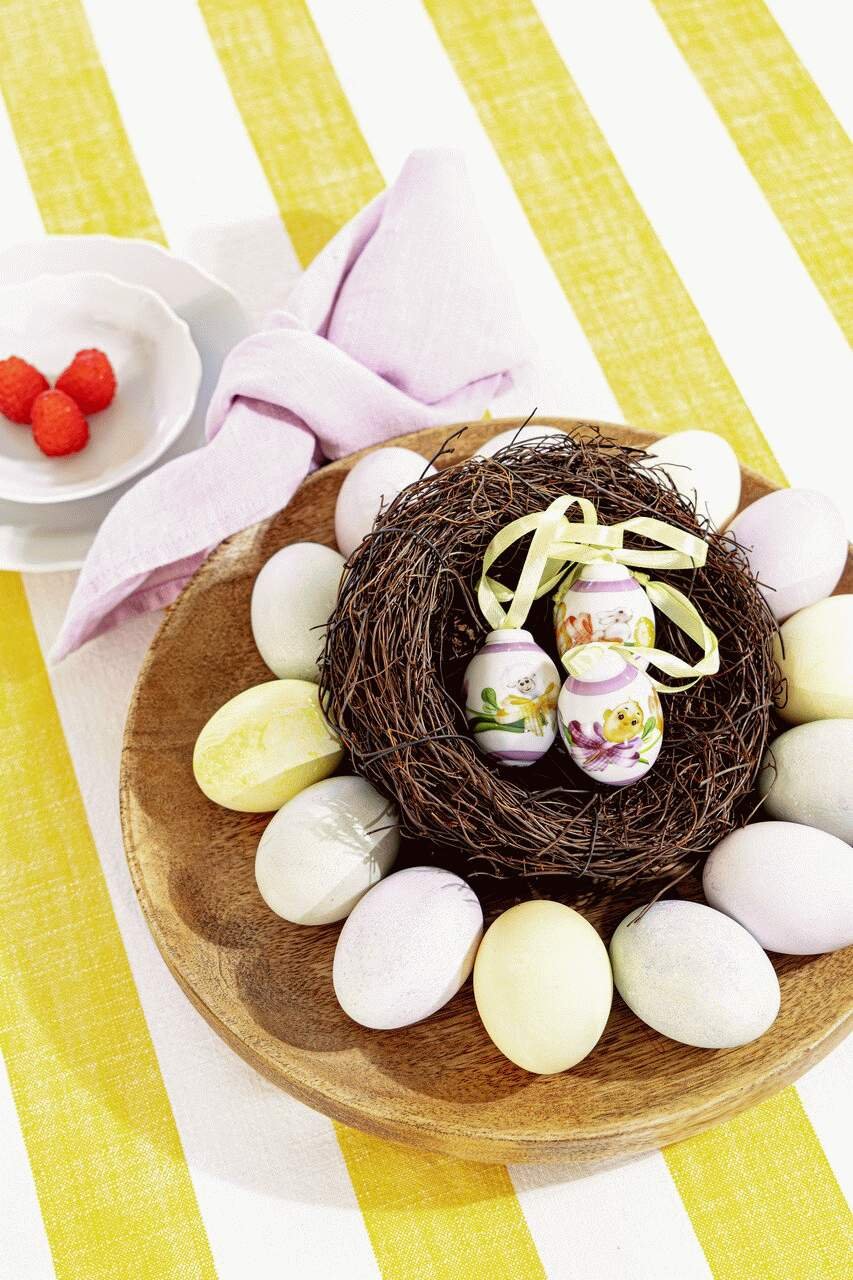 Hutschenreuther Collector's Items P�skehjerte 2026 H5,4 cm, Gul