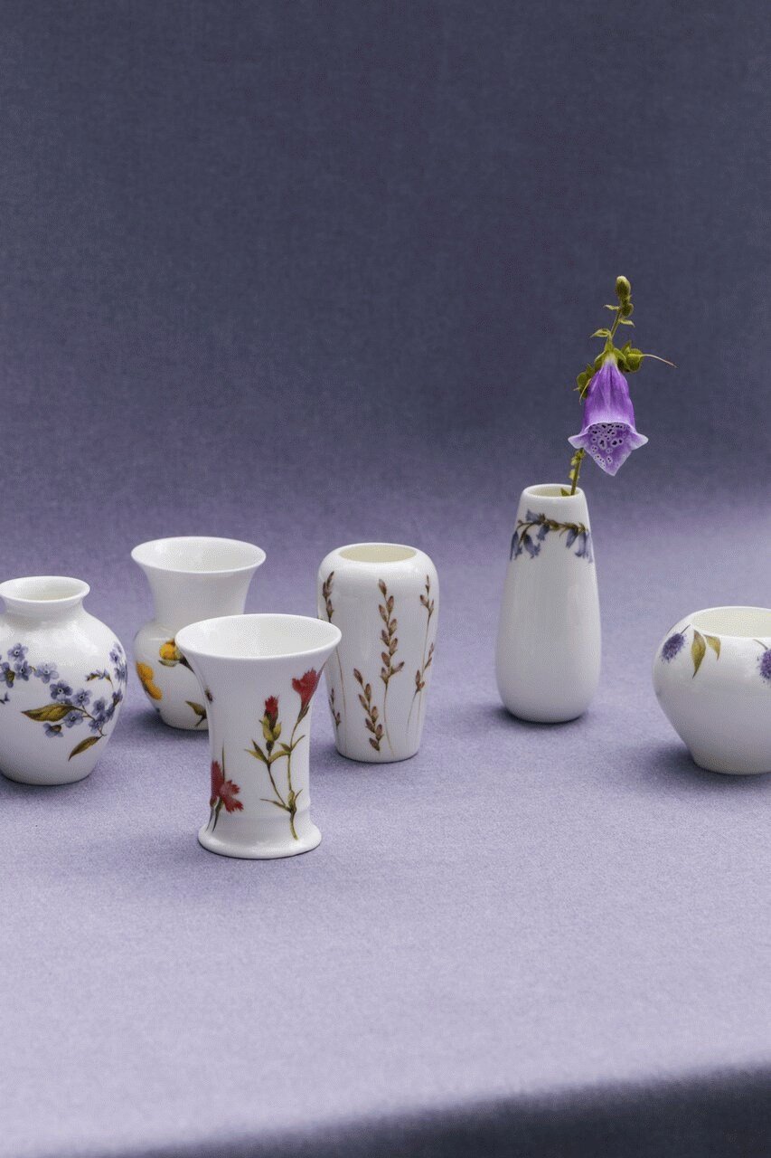 Hutschenreuther Flower Minis Vase H9 cm, Forglemmigej