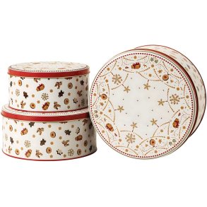 Hutschenreuther Christmas Love Kaged�se 3 stk, Hvid