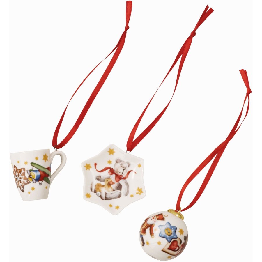 Hutschenreuther Christmas 2026 Oph�ng Kop Stjerne og Kugle 3 stk, Morgen Kinder