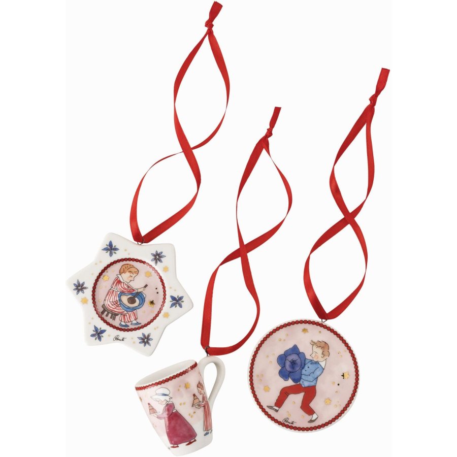 Hutschenreuther Christmas 2026 Oph�ng Stjerne Kop og Kugle 3 stk, Julefestm�ltid