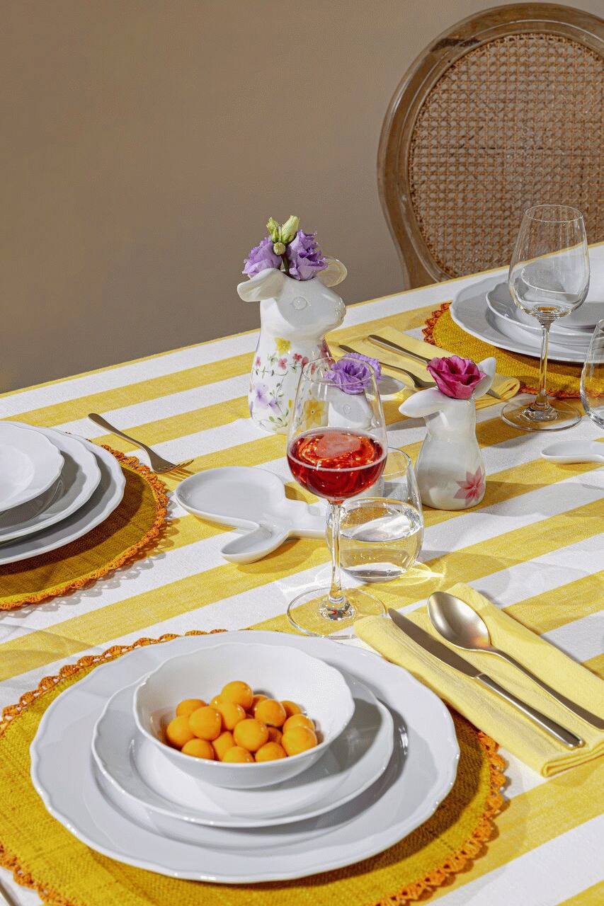 Hutschenreuther Spring Greetings Vase Hare H18,9 cm, Blomstereng